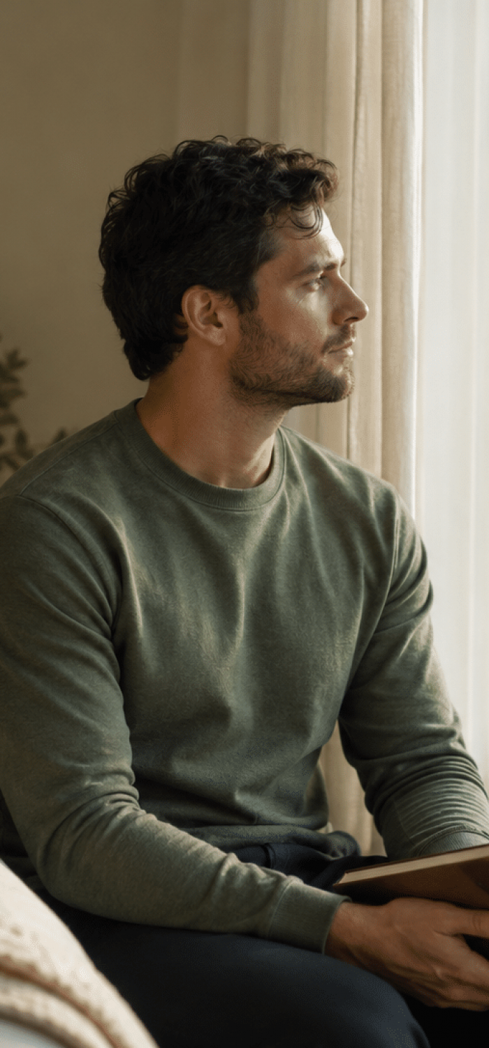 A thoughtful man